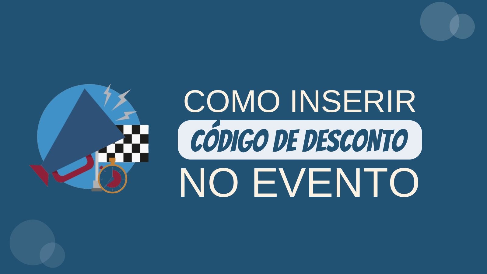 Como inserir Código de Desconto em evento na Keepsporting?