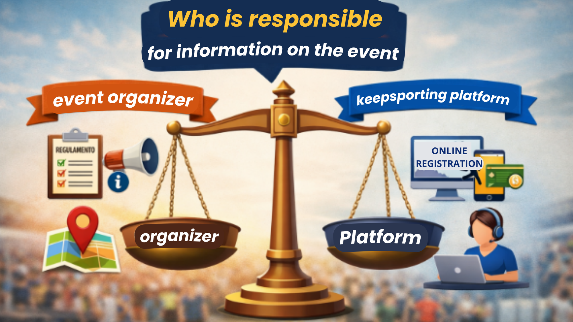 Who is Responsible for Event Information? Understanding the Role of the Organizer and the Platform