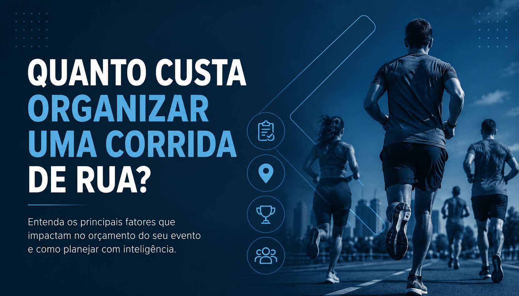 Quanto custa organizar uma corrida de rua?