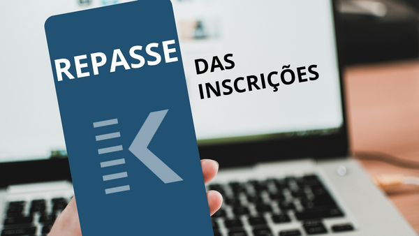 Como solicitar repasse das inscrições do evento